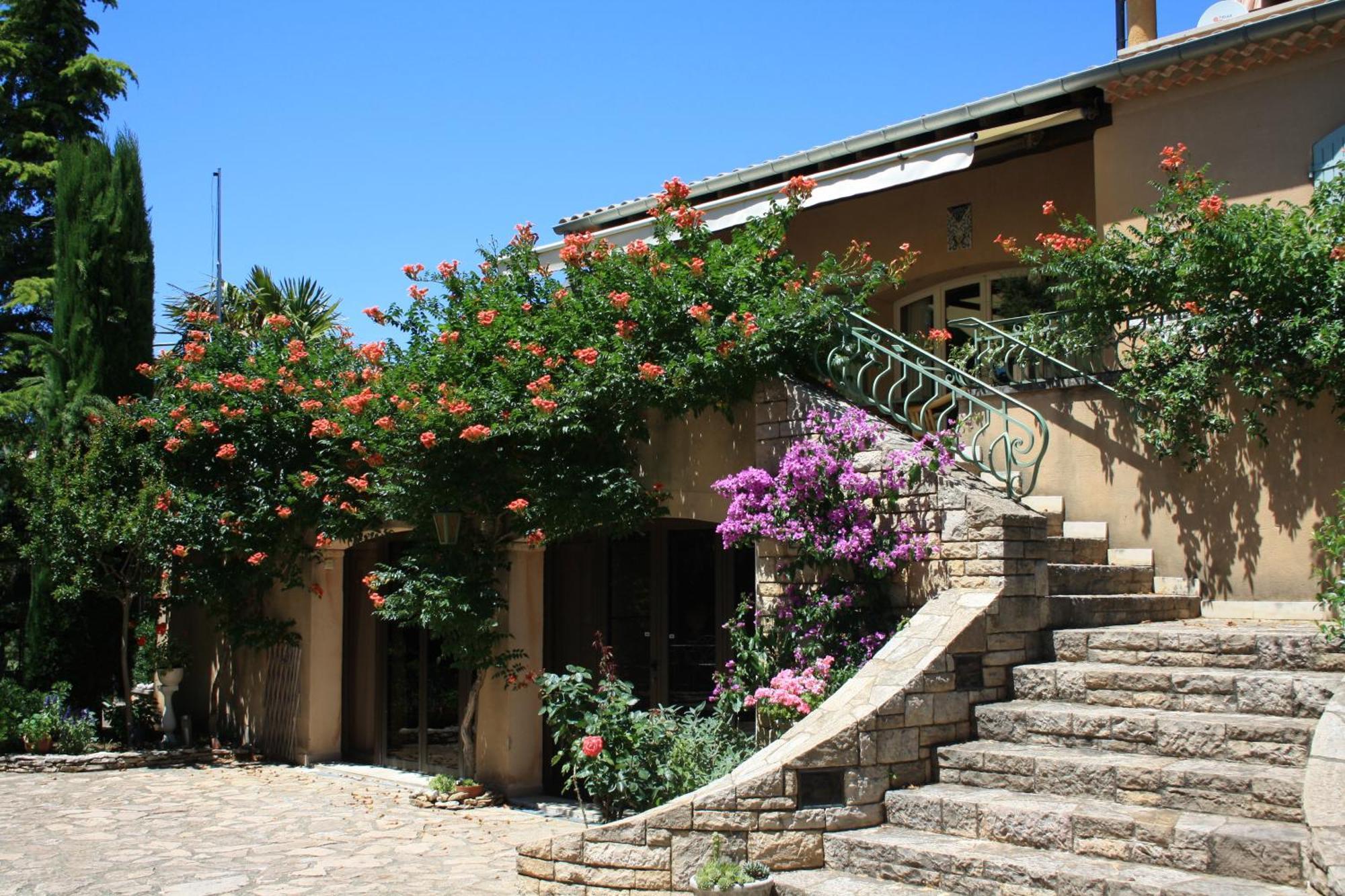 Villa Thebaide Chambres D'Hotes Laudun Exterior foto